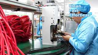 MPO/PC 12 Core OM4 Fiber Patch Cord MPO