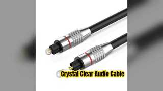 Χρυσό καλώδιο Toslink Crystal Clear Audio