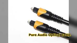 Χρυσοί σύνδεσμοι οπτικού καλωδίου Toslink