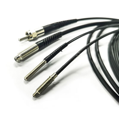 Ποιότητα  Diffuse Reflection Optical Fiber Sensor M3/M4/M5 Series Connector Antenna 0.8mm 1m Εργοστάσιο