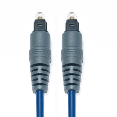Αγορά Καλώδιο Toslink Audio Optical Fiber Blue Spdif Plastic Square Soket 1,0mm PMMA 1M 2M for TV CD Player online manufacture