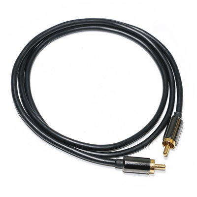 Αγορά Καλώδιο ψηφιακού ήχου RCA 3,5mm Έξοδος 1/1 Διπλό Αρσενικό Πλαίσιο Μεταλλικό Μαύρο PVC Κράμα Αλουμινίου 1,2M Για Μπάρα Ήχου Αυτοκινήτου online manufacture