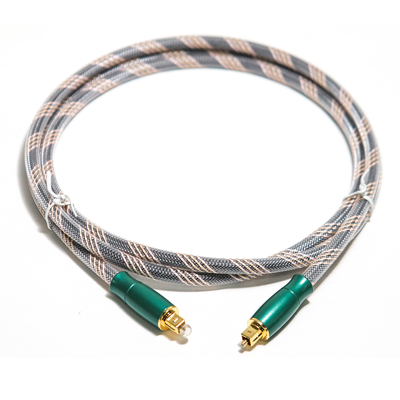 Αγορά Toslink Optical Digital Cable Πλεκτό σχοινί επιχρυσωμένο 4K Connecottr υψηλής ποιότητας ήχου HiFi 1,2M 2M για ενισχυτή online manufacture