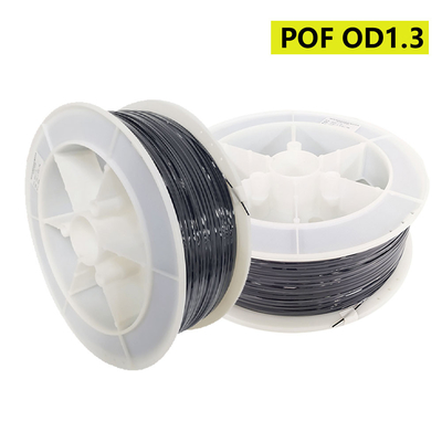 Αγορά POF OD1.3 Om1 Om2 PMMA οπτικών ινών καλωδίων ομοαξονική αξία εργοστασίων ανοιγμάτων τύπων μεγάλη του σήματος δια/Docrating online manufacture
