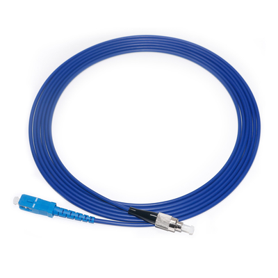 Καλώδιο οπτικών ινών Patch 4 Mode OM3 SC-FC Connector 2,0-3,0mm for Lan Communication System 5M 8M 10M 15M