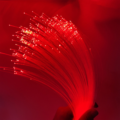 FTTH Fiber Drop Cable OD0.25 16 Cores PMMA Πλαστικός φωτισμός οπτικών ινών για διακόσμηση αυτοκινήτου / σπιτιού