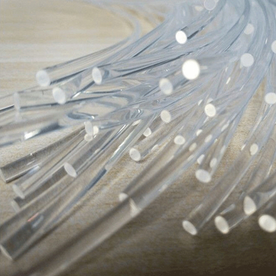 FTTH Fiber Drop Cable PMMA Core 0,25mm-10mm Plastic Optical Fiber Transparent For Trans Date/Signal