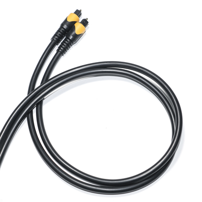 Yellow&Black ​Toslink Digital Cable OD4.0 LSZH PVC Plated Gold Ject For Home Player CD Soundbar