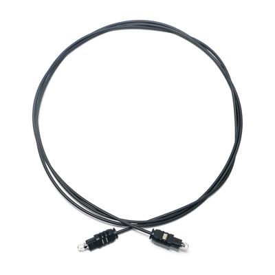 Toslink Optic Cable OD2.2 Μαύρο εξαιρετικά λεπτό καλώδιο εξόδου Spdif για Mini Player CD Soundbar