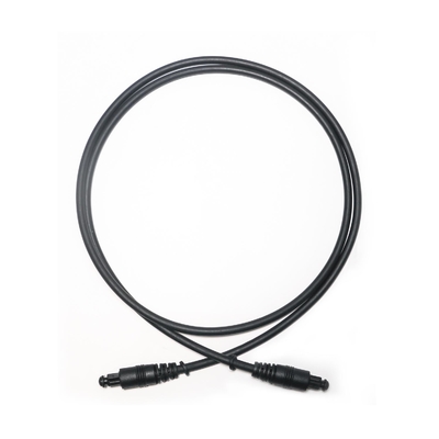 Ολοκαίνουργιο Hifi Sound Toslink Optical Audio Digital Cable S/PDIF Επίχρυσος σύνδεσμος μαύρο PVC 1,5M 2,4M 3M