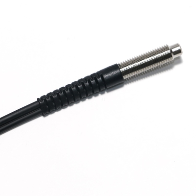 12 - 24VDC Αισθητήρας οπτικών ινών Diffuse Reflection M3 M4 Connector 0,8m