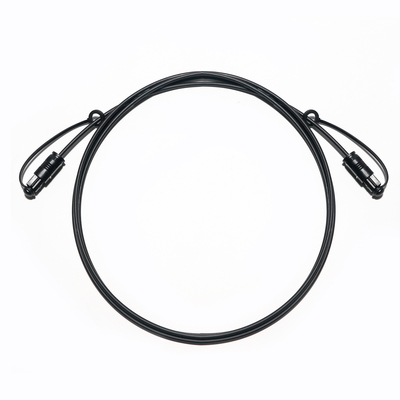 Εργοστασιακή έξοδος Toslink Optic Audio Cable PMMA Black PVC με πολύ λεπτό καπάκι για Soundbar