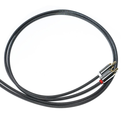 RCA Premium Quality Ψηφιακός Ήχος SPDIF 3,5mm πλεκτό νάιλον κράμα αλουμινίου αρσενικό σε αρσενικό για VCD DVD TV Soundbar