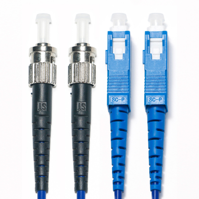 SC FC Dual Mode Fiber Optic Patch Cord OM3 Blue Wire 2/2 2.0/3.0mm for Surveillance Camera Χρήση 3M 5M 8M 10M