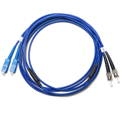 SC FC Dual Mode Fiber Optic Patch Cord OM3 Blue Wire 2/2 2.0/3.0mm for Surveillance Camera Χρήση 3M 5M 8M 10M