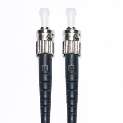 Καλώδιο επικάλυψης οπτικών ινών ST Dual-core Dual-Mode 1/1 για Δίκτυο σύνδεσης LAN WLAN