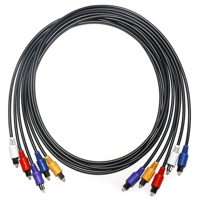 Καλώδιο RCA Optic Digital Audio Cable 5 Color Plastic Connector 1,5m - 5m for DVD CD Player