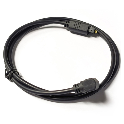 έξοδος facotry Toslink Digital Audio Cable Black OD4.0 Τετράγωνη διασύνδεση 90° 0,5M για ηχομπάρα mini Player