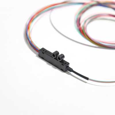 Καλώδιο πολυμέσων οπτικών ινών Pathc 1310nm Blue FC UPC 12 Core Ribbon Pigtail