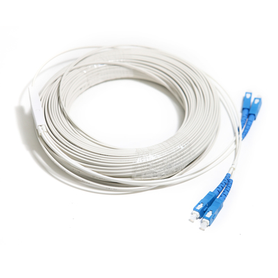 FC&FC Μπλε θύρα καλωδίου 5M Duplex οπτικό καλώδιο Patch Cord Simplex SM FTTH 3M 5M For WLAN Survilance