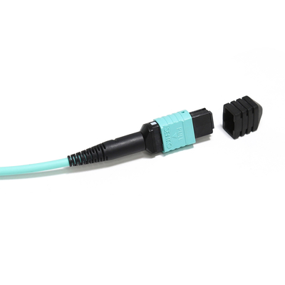 MTP/MPO Blue Hybrid Trunk Cable FC/MPO 8/1 12C Connector Για δοκιμή εξοπλισμού