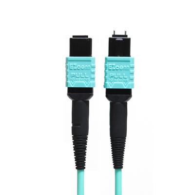 Εργοστασιακή έξοδος MTP/MPO Optical Patch Chord Blue OM3 Duplex GR-1435-Core For WLAN Net