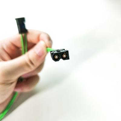 Θηλυκός προσαρμογέας 22 εκατοστών Optic Loop Bypass Olive Green Cable για BGM Mercedes