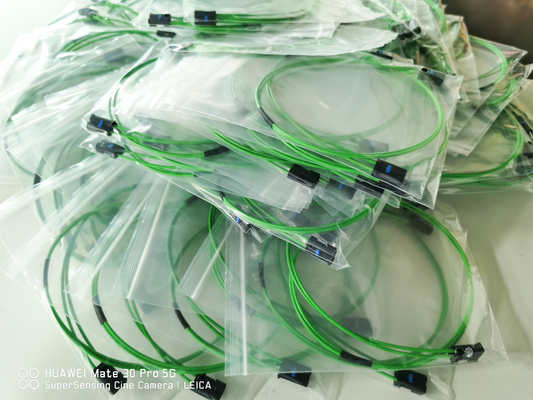 Θηλυκός προσαρμογέας 22 εκατοστών Optic Loop Bypass Olive Green Cable για BGM Mercedes
