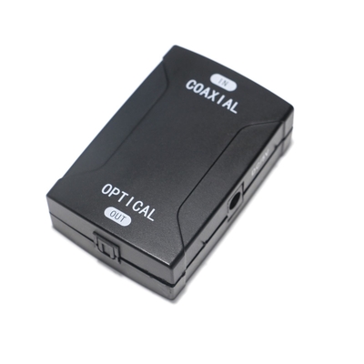 Μετατροπέας οπτικών ινών Coaxial to Optical SPDIF Converter 1.4 Splitter 4K×2K Υποστήριξη 3D