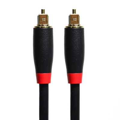 Υψηλής ποιότητας εργοστασιακή τιμή 24K Digital Optical Audio Cable Toslink ABS Plated Gold Ject 1,5M