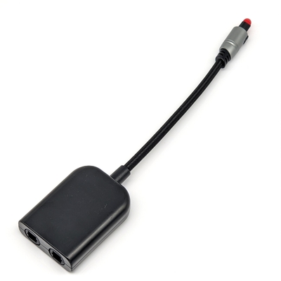 Οπτικό καλώδιο ήχου Toslink για οικιακό player, CD, Soundbar, 4.0mm OD, μήκος 1-30m, επιχρυσωμένο κίτρινο-μαύρο βύσμα