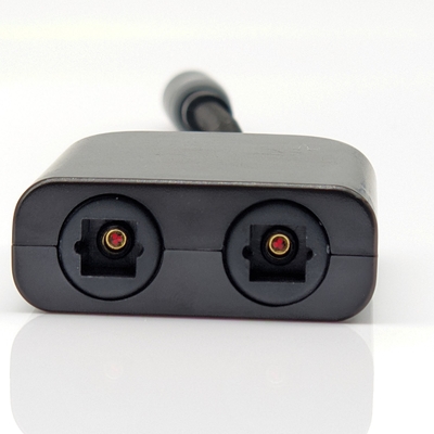 Οπτικό καλώδιο ήχου Toslink για οικιακό player, CD, Soundbar, 4.0mm OD, μήκος 1-30m, επιχρυσωμένο κίτρινο-μαύρο βύσμα