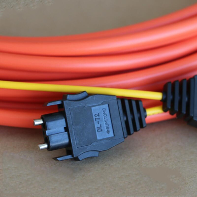 SUMITOMO JIS F07 DL-72 HCS/PCF καλώδιο οπτικών ινών F07 Χρησιμοποιείται σε τρυπαντήρα Hitachi, σύστημα Omron SYSMAC, Sumitomo Bachmann Wind Power Fiber DL-72 Fiber CA7003 CA7103