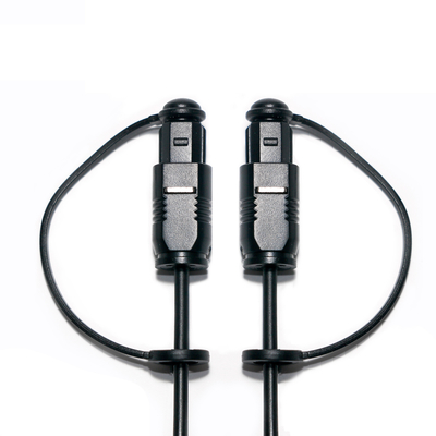 Εργοστασιακή έξοδος Toslink Optic Audio Cable PMMA Black PVC με πολύ λεπτό καπάκι για Soundbar