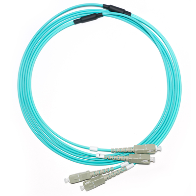 FC Fiber Optic Patch Cord OM3 Εξωτερική Διάμετρος 2,0-3,0mm για Κάμερα Παρακολούθησης Εσωτερικού Υπολογιστή WLAN LAN