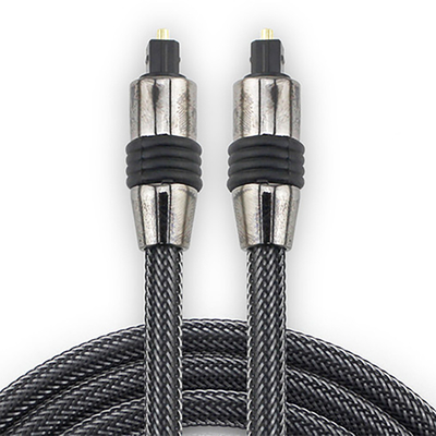 Καλώδιο ήχου οπτικής ίνας Toslink SPDIF Nylon καλώδιο OD4.0 1m 2m 3m Για συσκευή αναπαραγωγής DVD Blu-Ray CD Xbox 360 PS3 Mini Disc