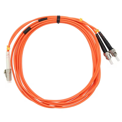 ST- LC MultiMode Duplex OM2 62.5um Τεθωρακισμένο καλώδιο 3 μέτρων με οπτική ίνα